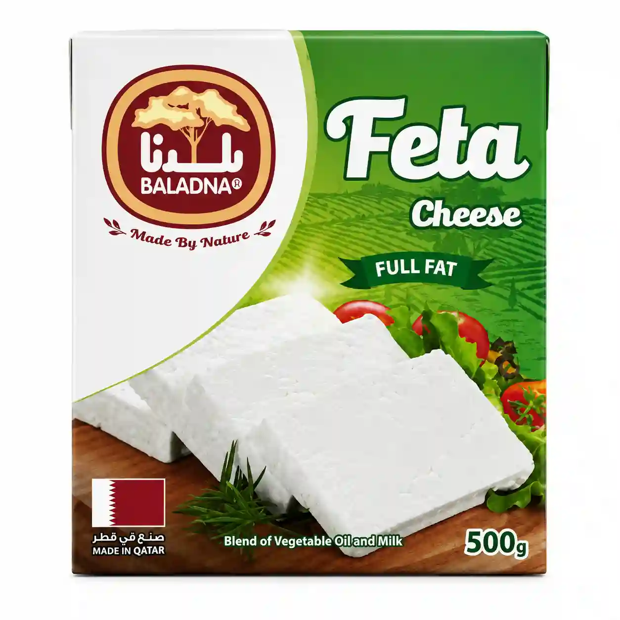 BALADNA FETA CHEESE FALL FAT 500GM