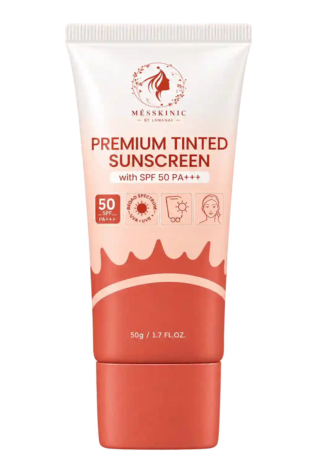 M.s Tsung Sunkissed Tinted Sunscreen Spf70+ 50GM