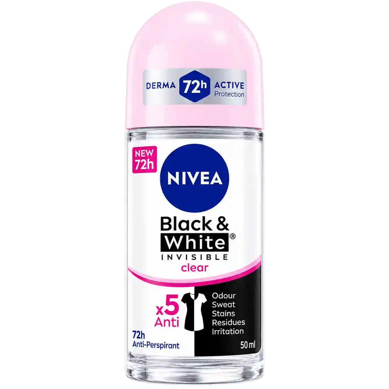 Nivea Roll On Invis.b&w/C Women 50ML