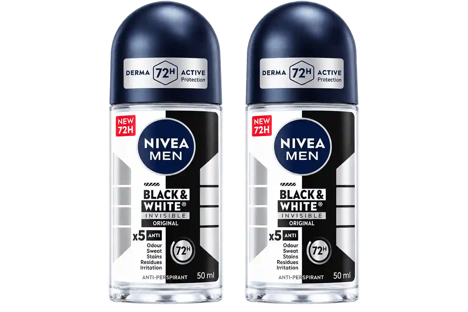 Nivea Roll On Inv.b&w/P 50ML