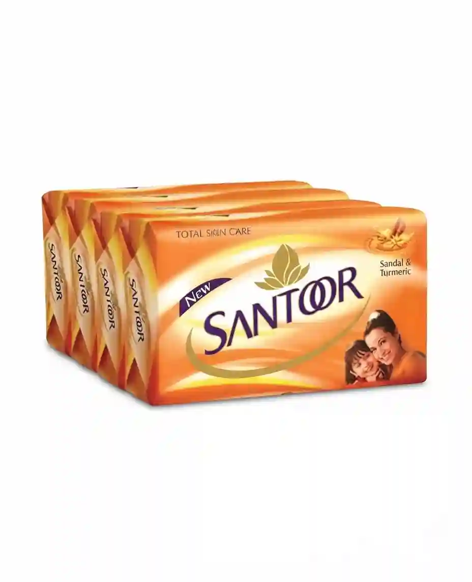 SANTOOR SOAP 175G 4PC           10004