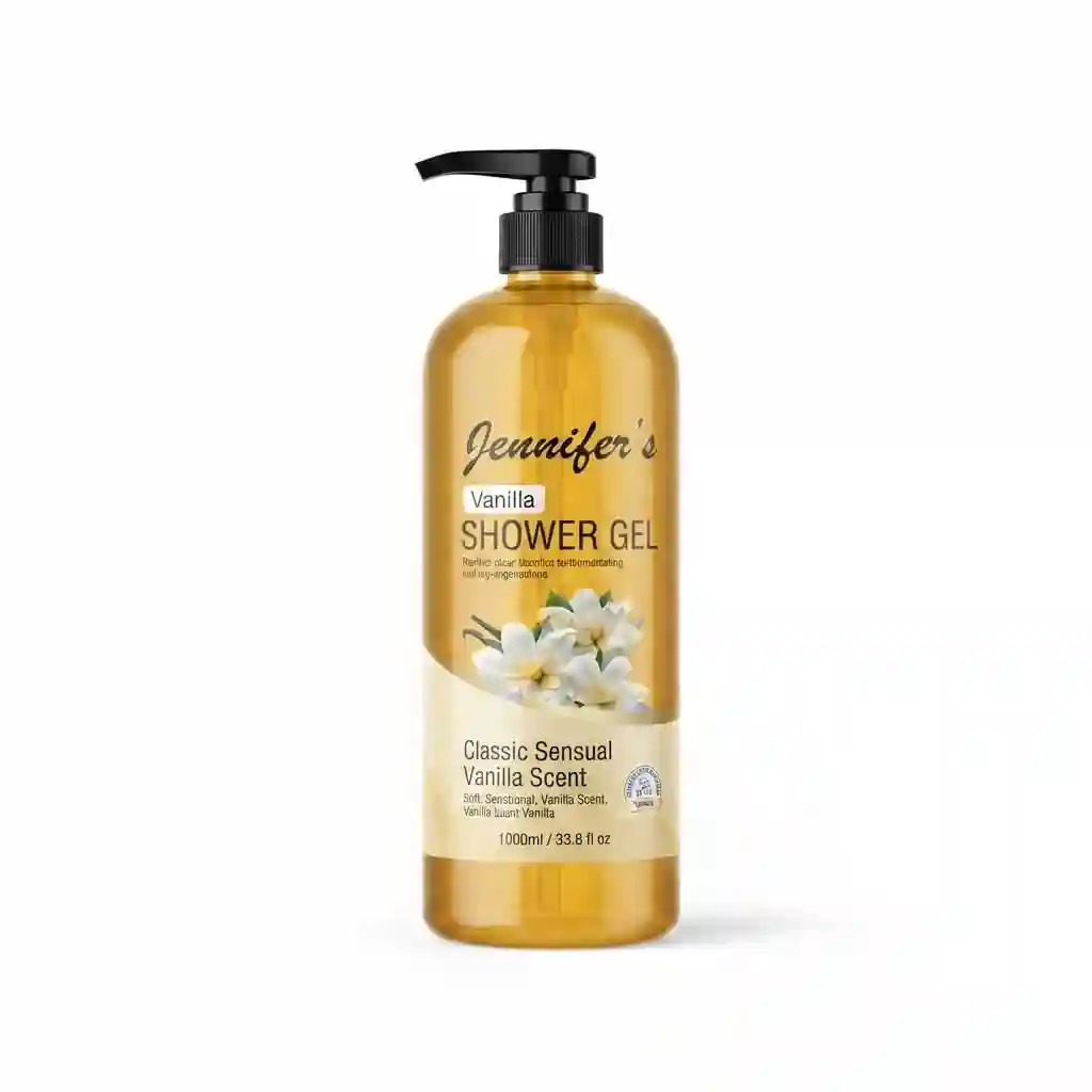 Jennifers Shower Gel Vanilla 1000 ML