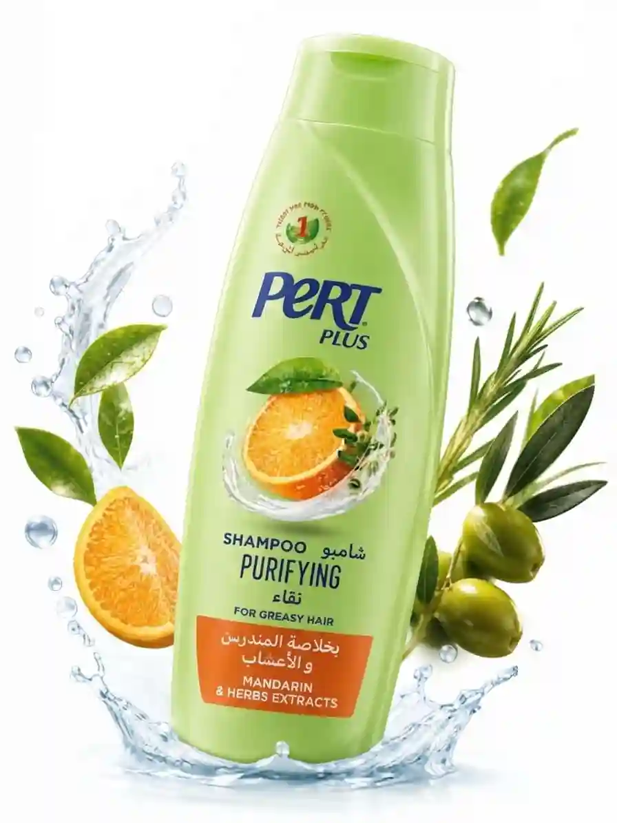 Pert Plus Mandarin Shampoo For Fine&greasy Hair 400ML