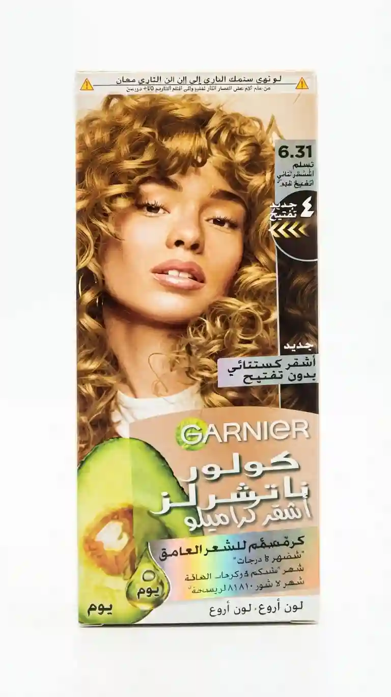 Garnier Color Natural Caramelo Blonde Hair Coloration Chest 6.31