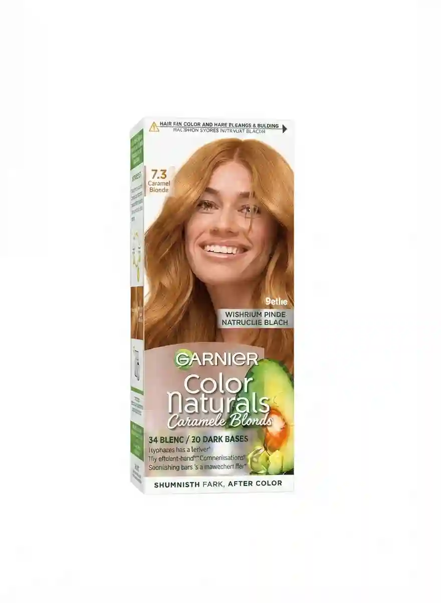 Garnier Color Natural Caramelo Blonde Hair Coloration Toffe 7.31