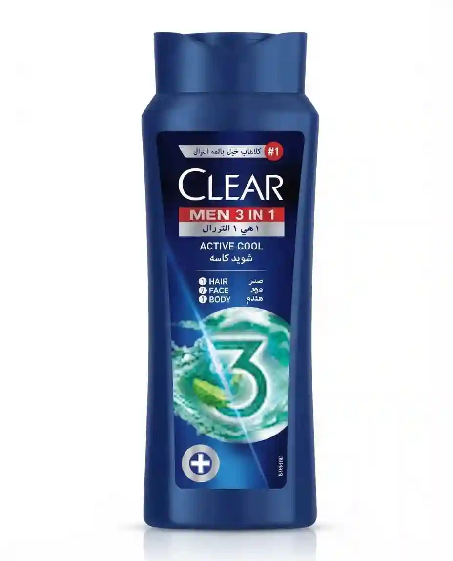 Clear Men 3in1 Active Cool 400ML