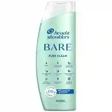 Head&shoulders Bare Pure Clean Shampoo 400ML