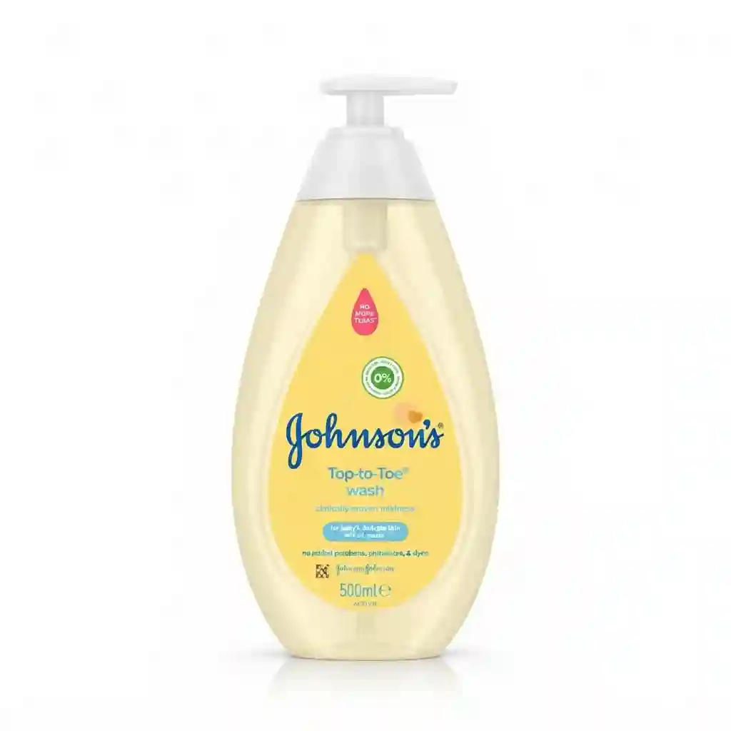 Johnsons Top To Toe Wash 500ML