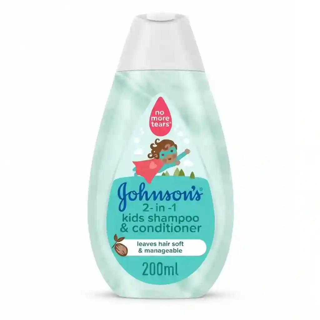 Johnsons 2-in-1 Kids Shampoo&conditioner 200ML