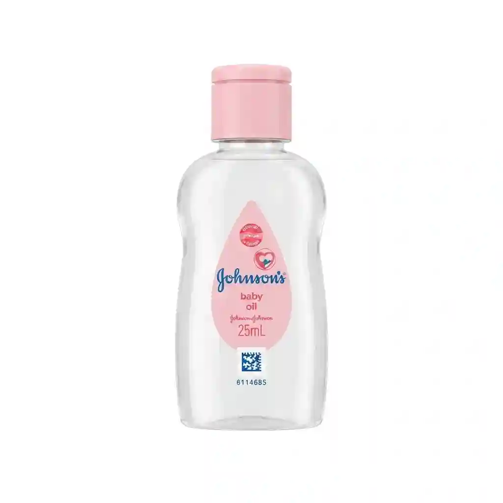Johnsons Baby Oil 25ML Pink