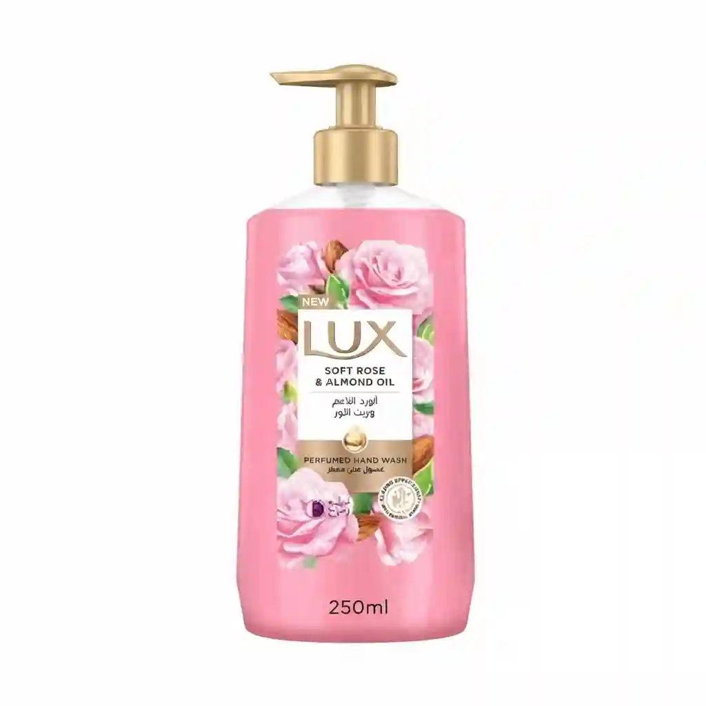 Lux Hand Wash 250ML Soft Rose&almond Oil