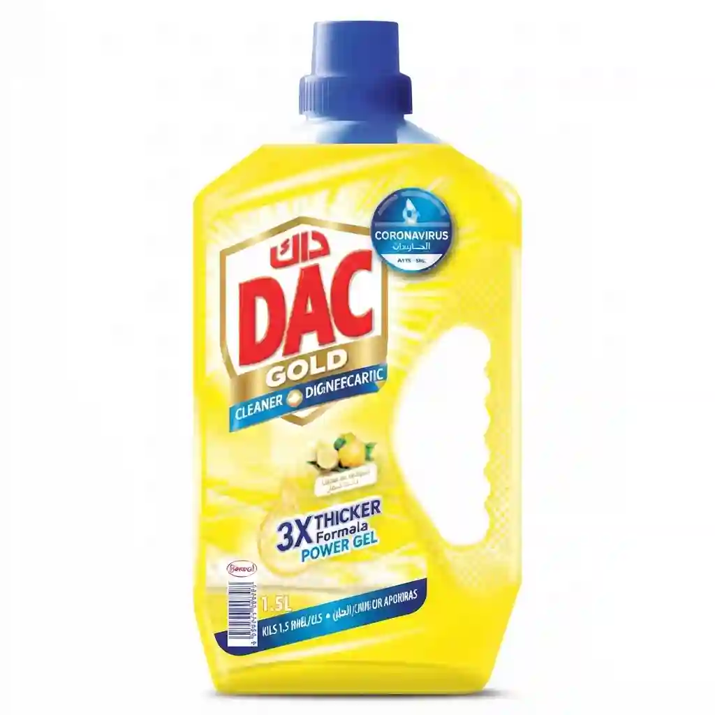 Dac Super Gold Disinfectant 1.5ltr Citrus Burst