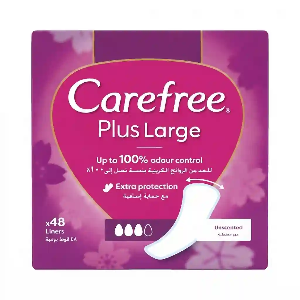 Carefree Plus Large Aloe 48pcs