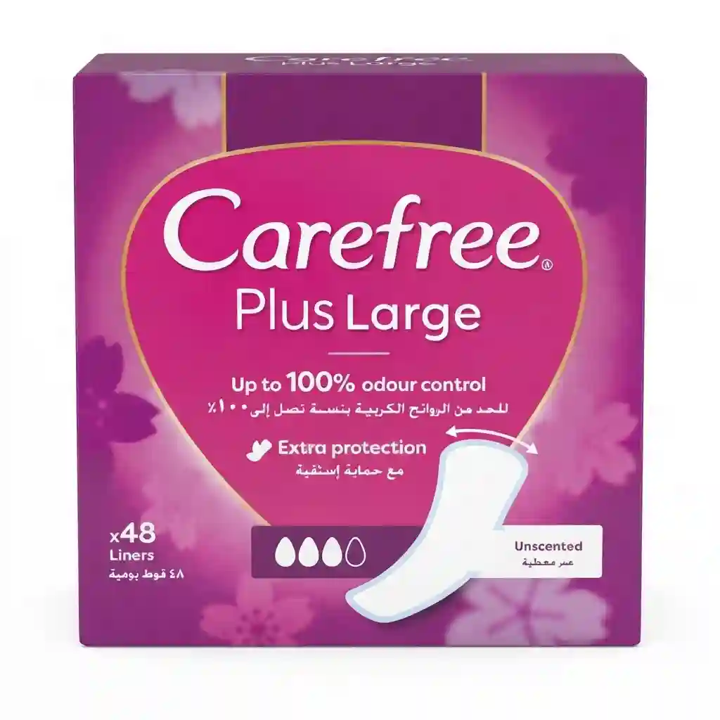 Carefree Plus Large Light Scent 48pcs
