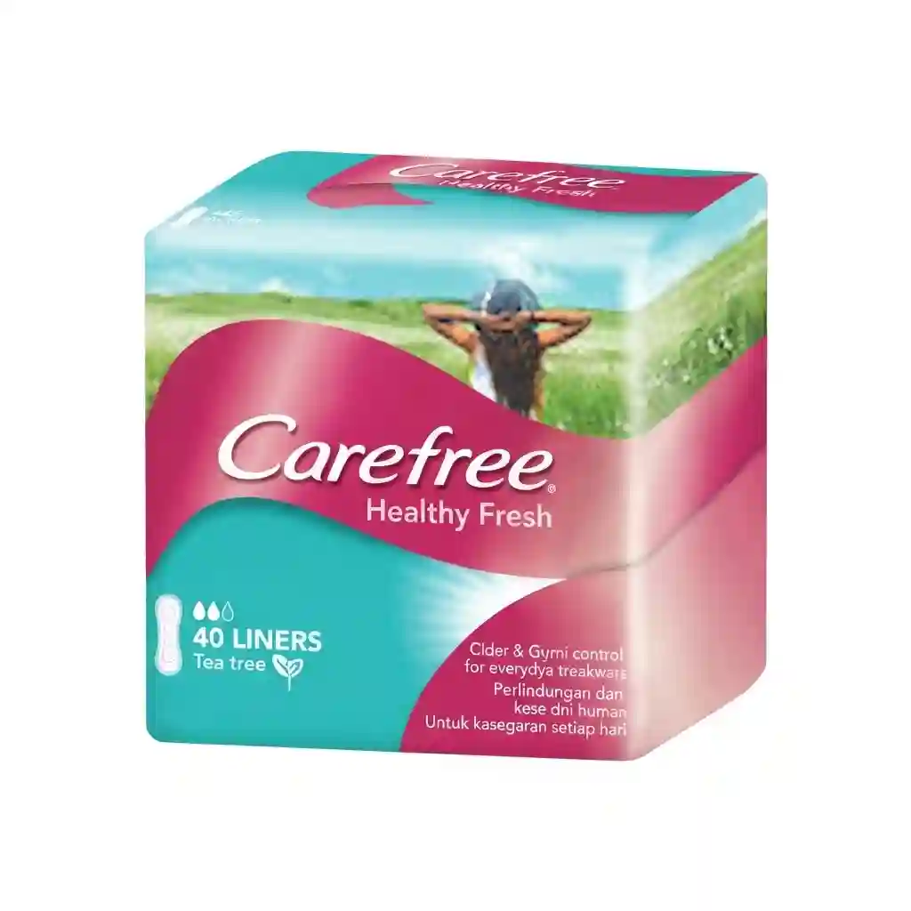 Carefree Healthy Fresh P/L 8s Green G/E