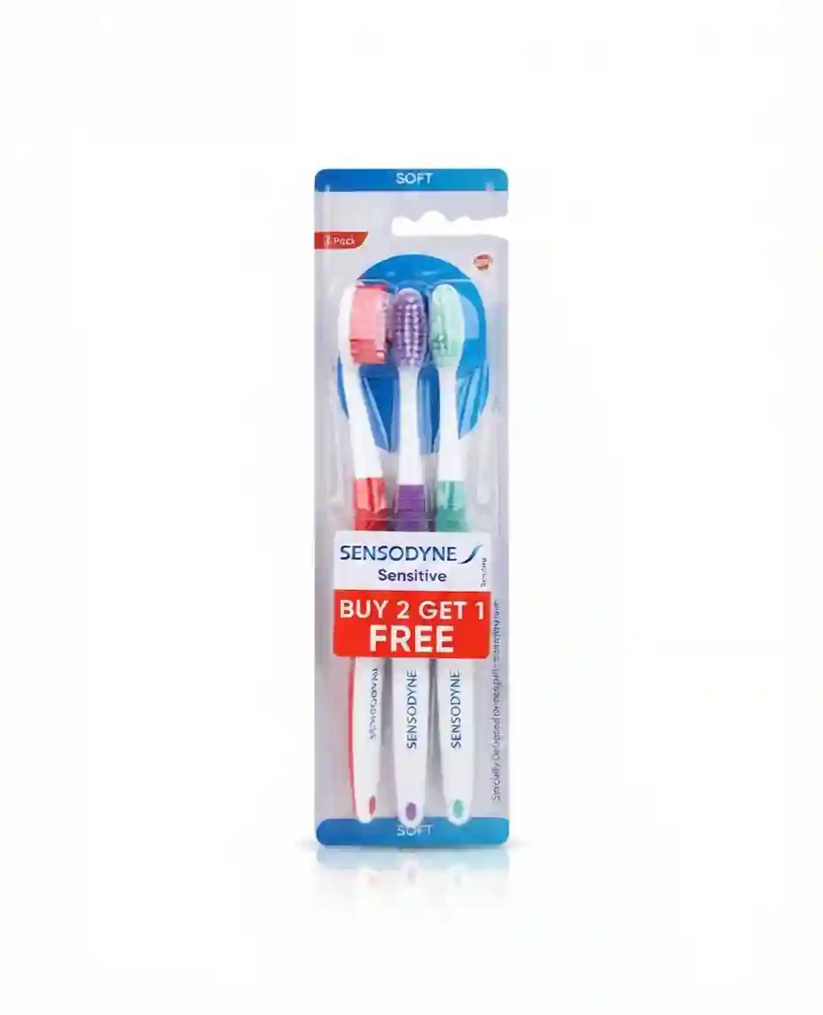 Sensodyne Tooth Brush 2+1pcs Offer