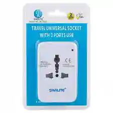 Swilite Travel Universal Socket USB