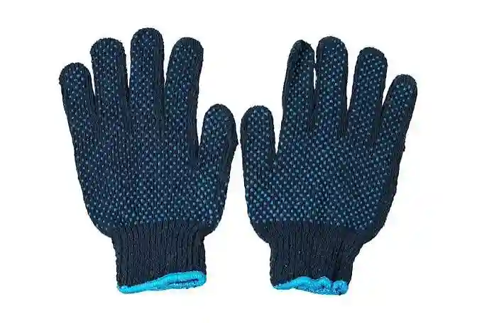 Hand Gloves Dotted Blue Color 2pc