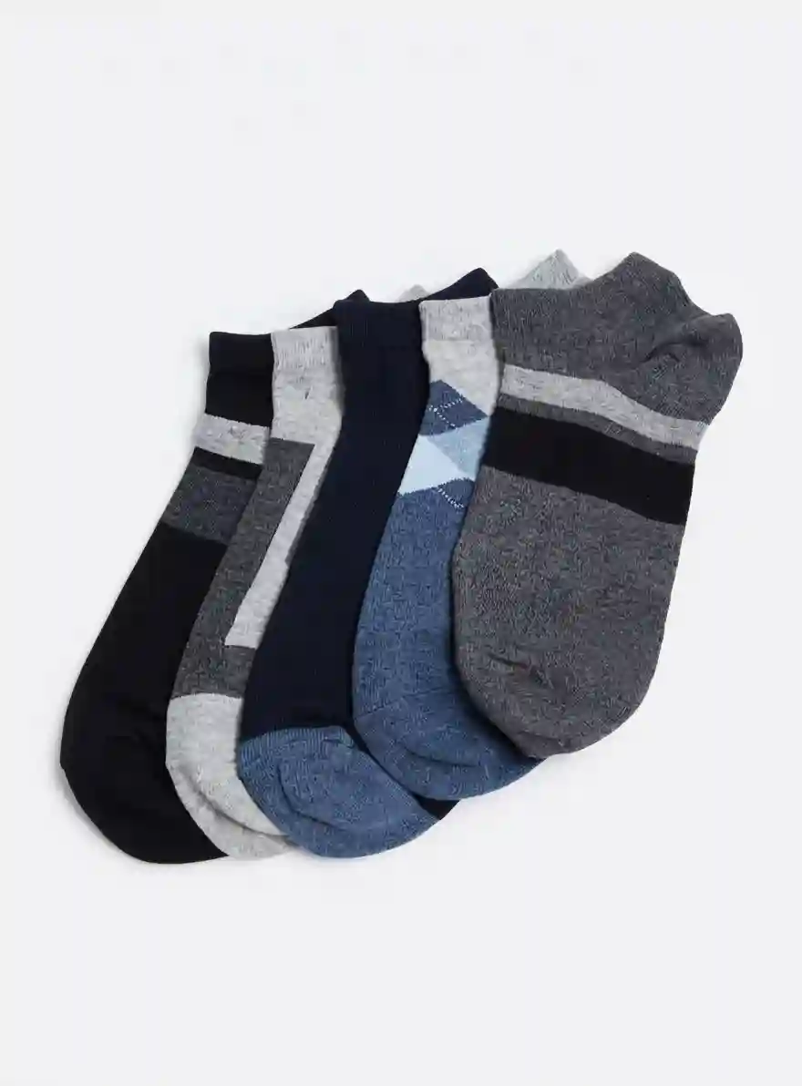 Sajana Mens 5pair Mix Socks