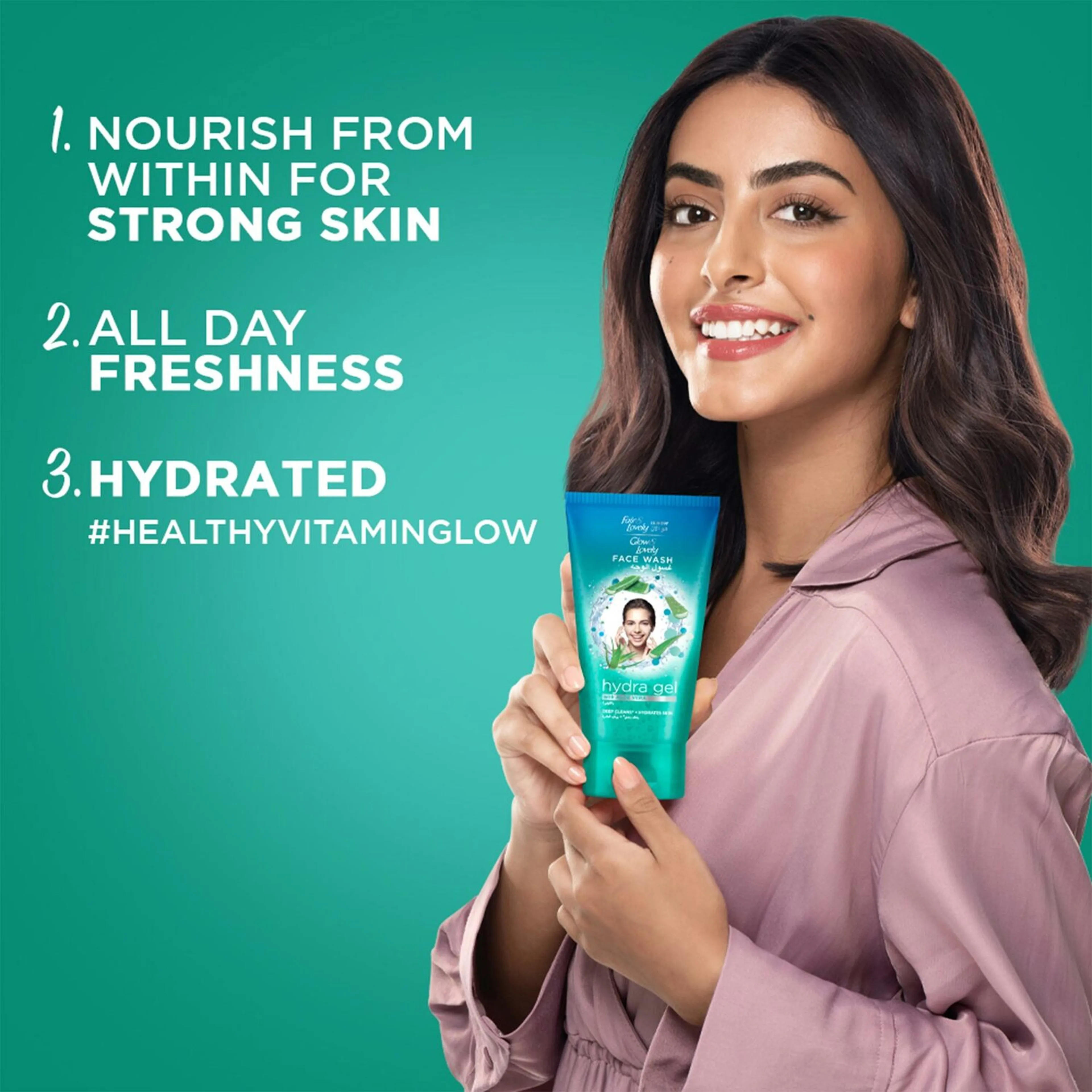 Fair & Lovely Hydro Gel Face Wash 150 ML
