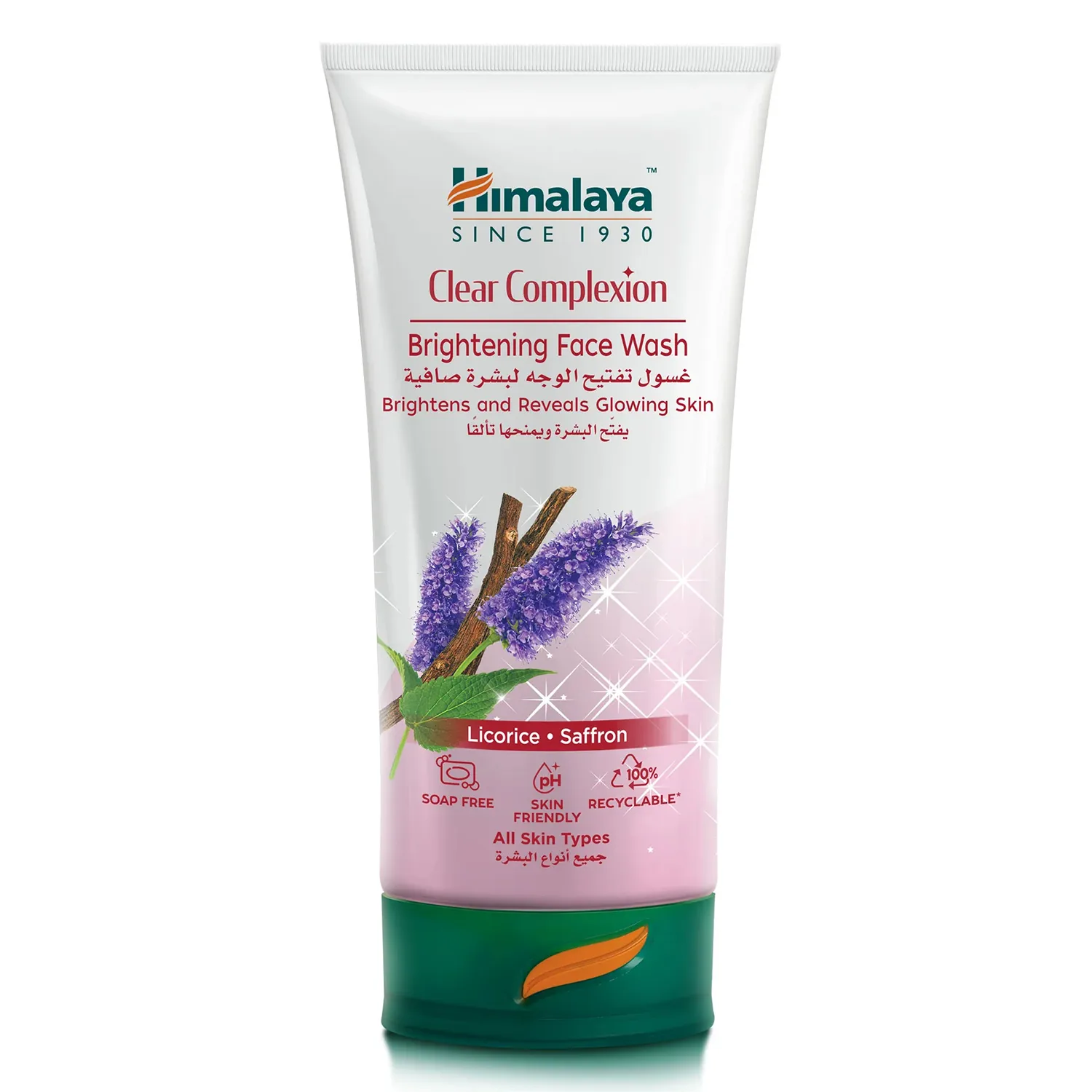 Himalaya Clear Complexion Enchancing Saffron Brigthening Face Wash, 150ML