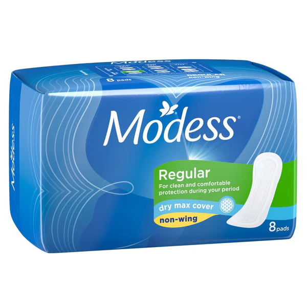 Modess Dry Max Regular With Wings
