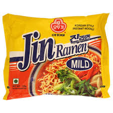 Ottogi Jin Ramed Korean Style Instant Noodles, 120g