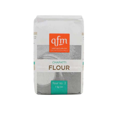 Qfm Flour No2 Chappati Flour 2kg