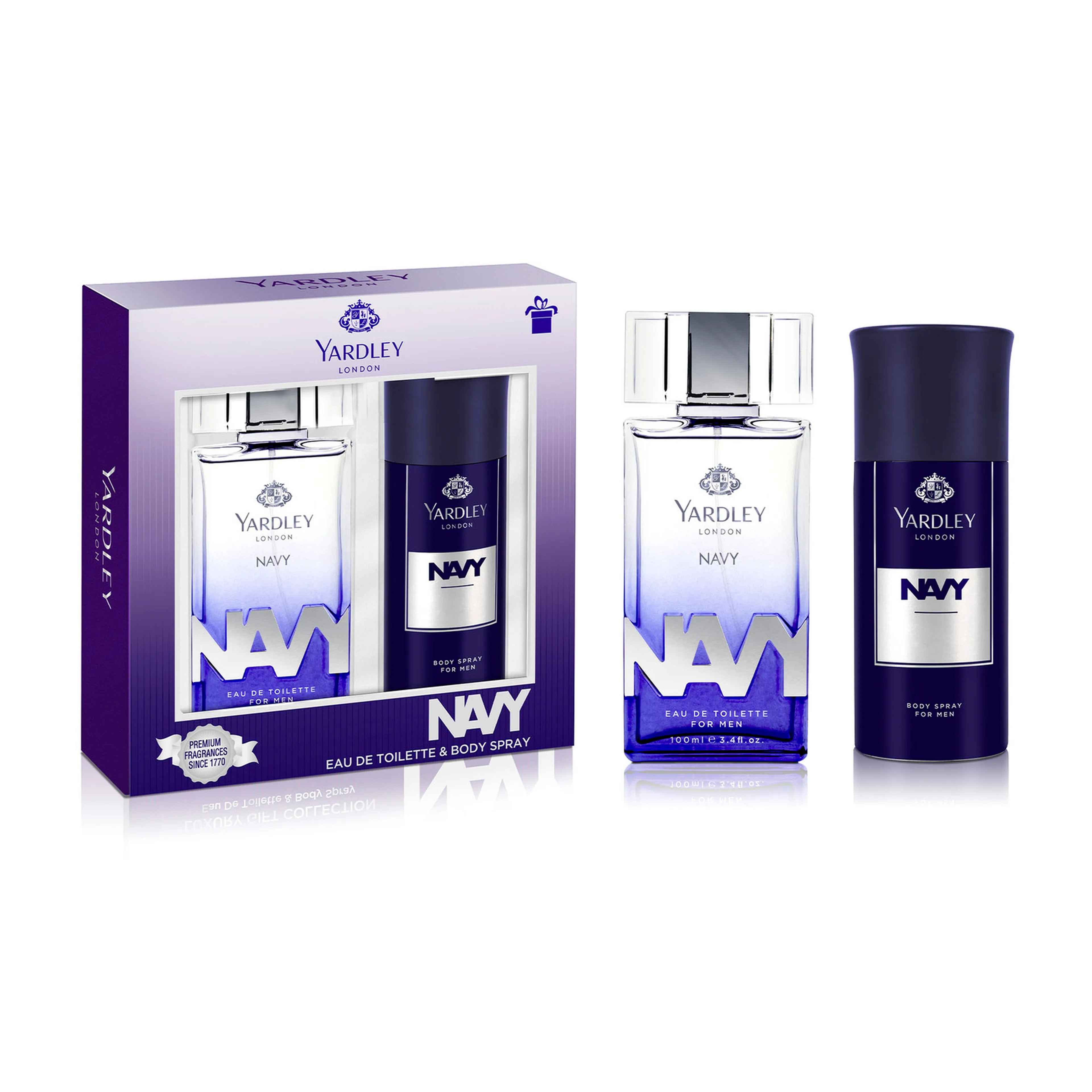 Yardley Navy Men Edt  100ML