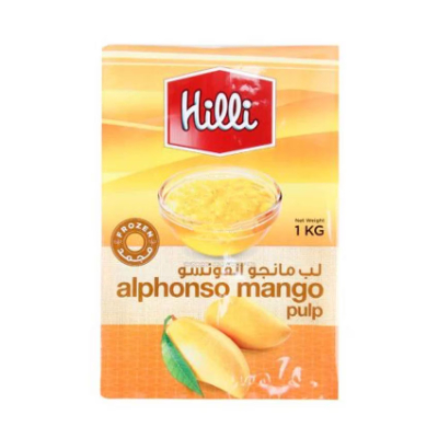 Hilli Frozen Totapuri Mango Pulp, 1kg