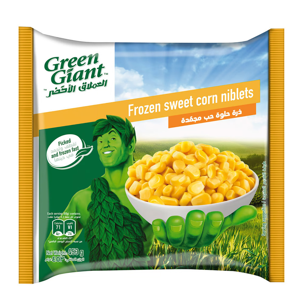 Green Giant Frozen Corn Niblets, 453g
