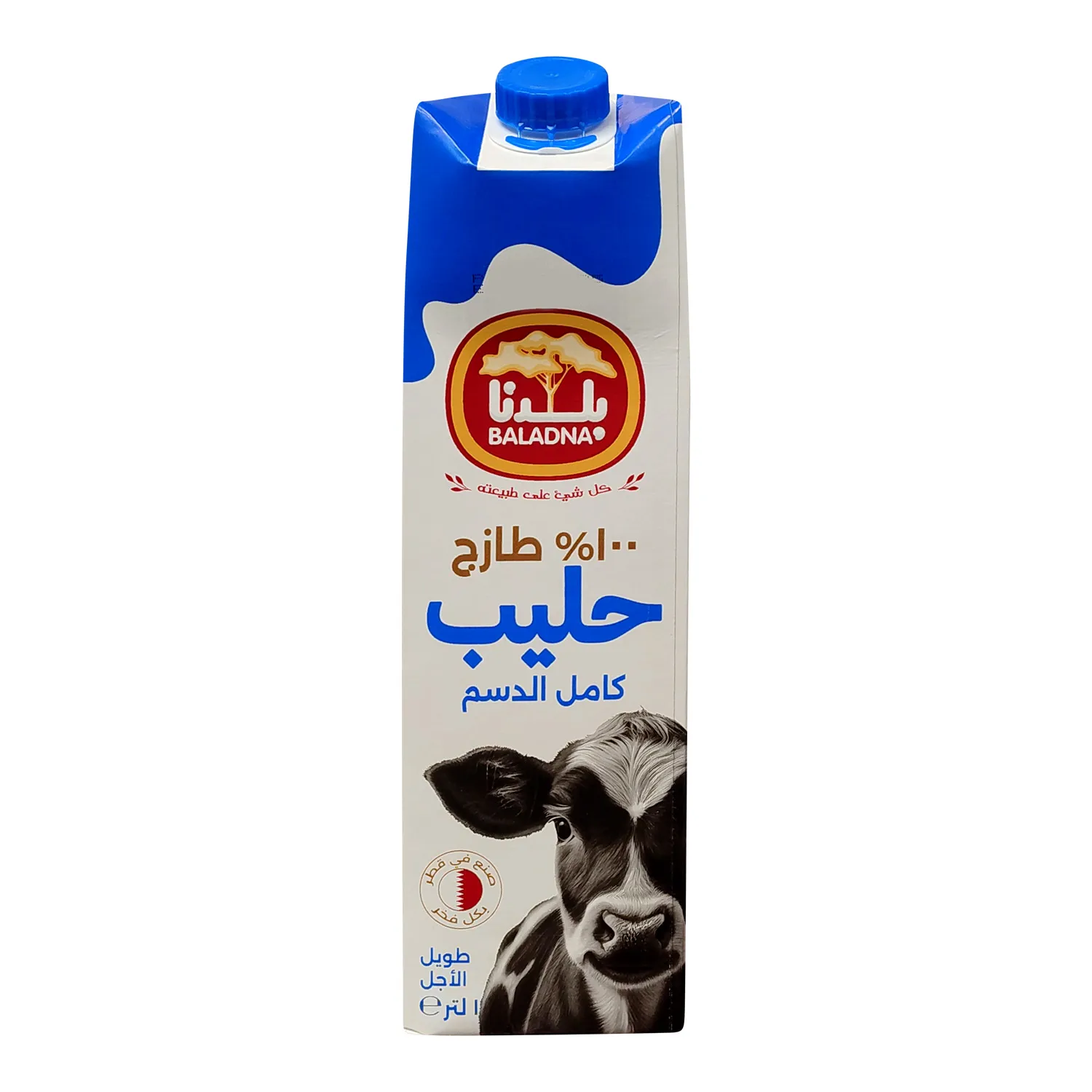 BALADNA FULL FAT UHT MILK 1 L