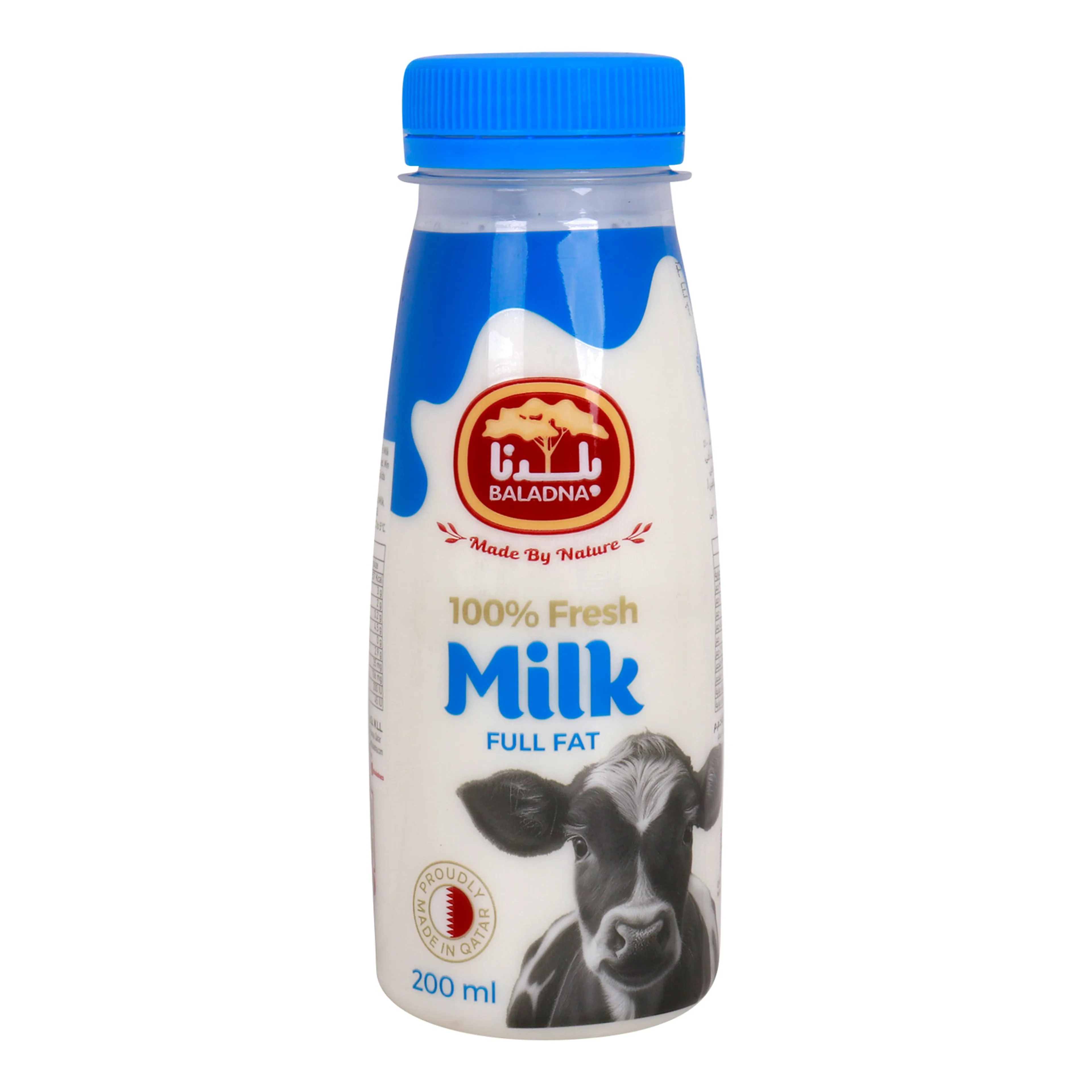 Baladna Fresh Full Fat Milk, 200ML