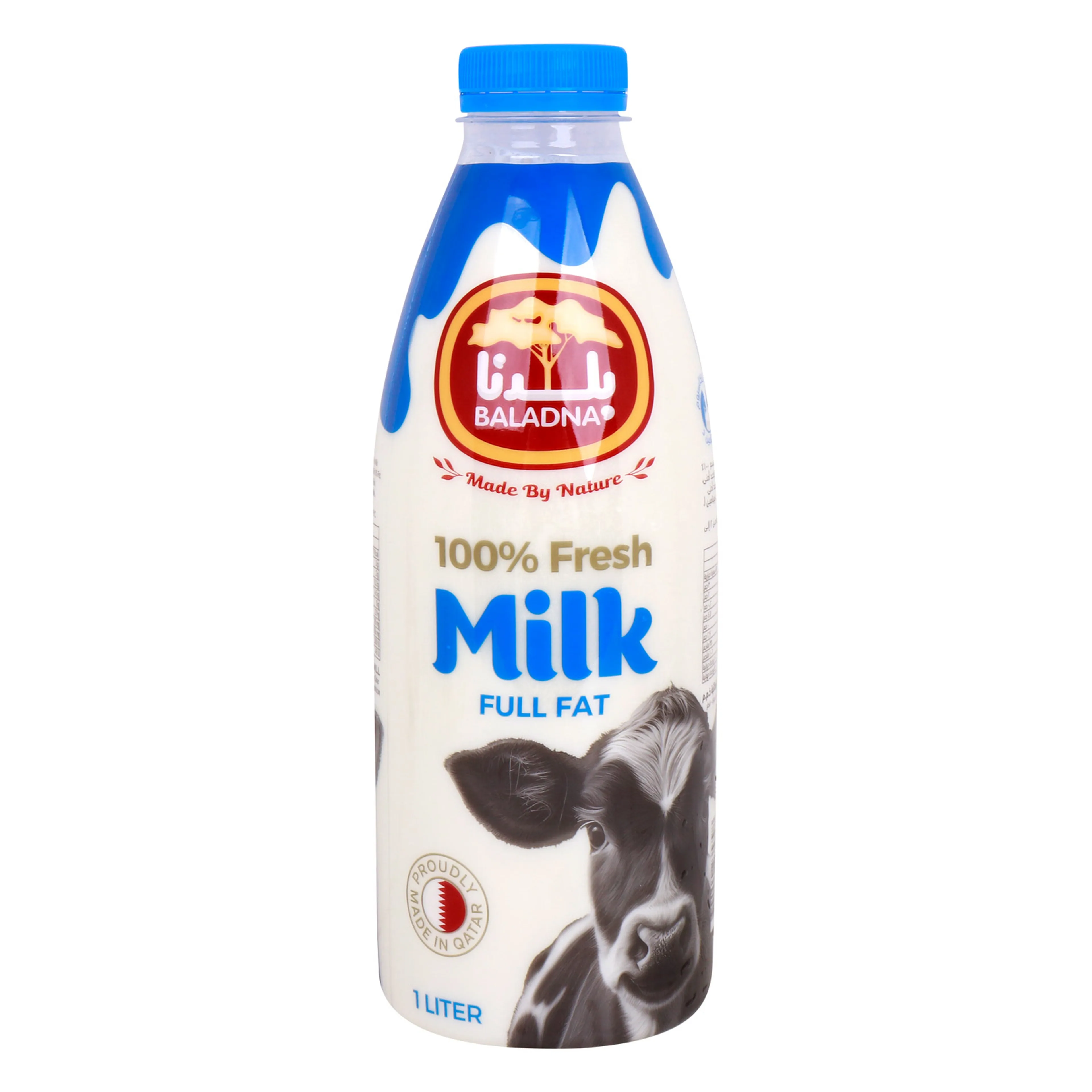 Baladna Fresh Full Fat Milk, 1l
