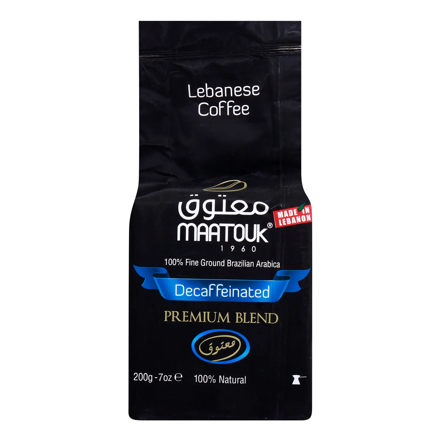 Maatouk Coffee Premium Decaffeinated, 200g