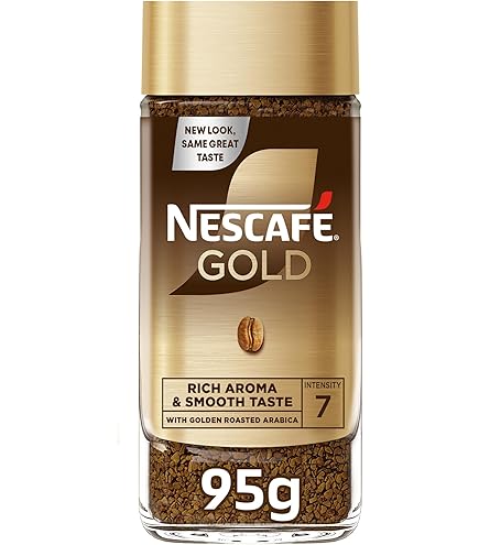 Nescafe Gold Dark Roast Instant Soluble Coffee JAR, 190g