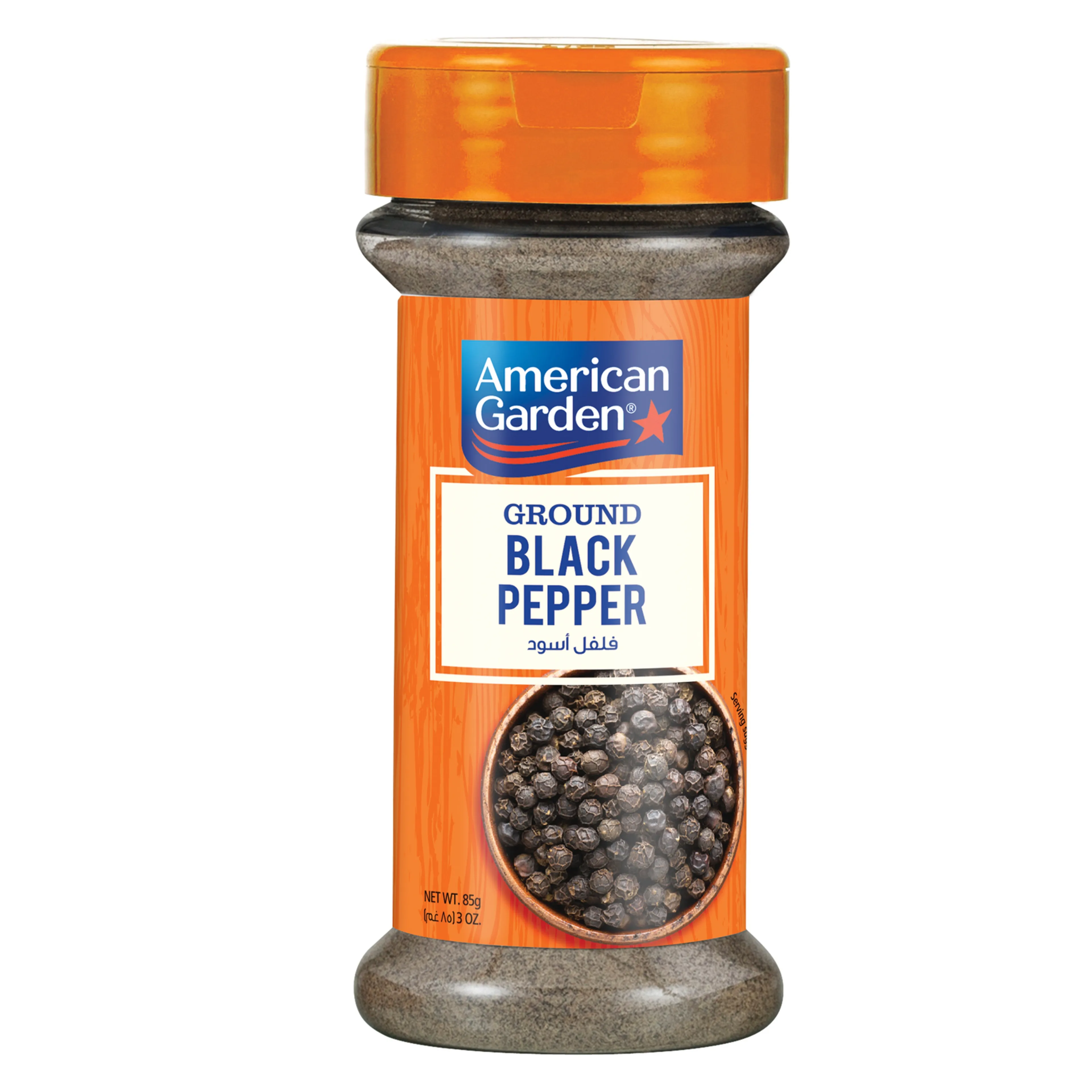 American Garden Ground Black Pepper, 85g