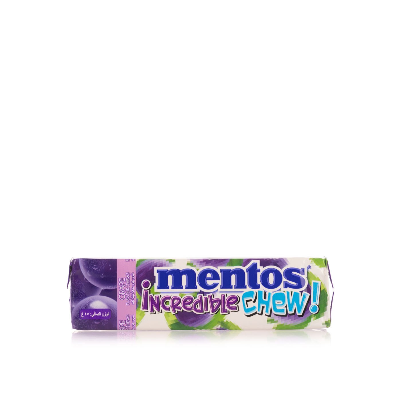 Mentos Incredible Grape Chew Candy, 45g