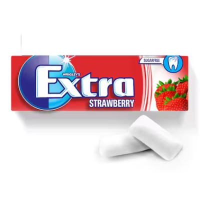 Wrigley's  Extra Strawberry Pellets Gum, 14g