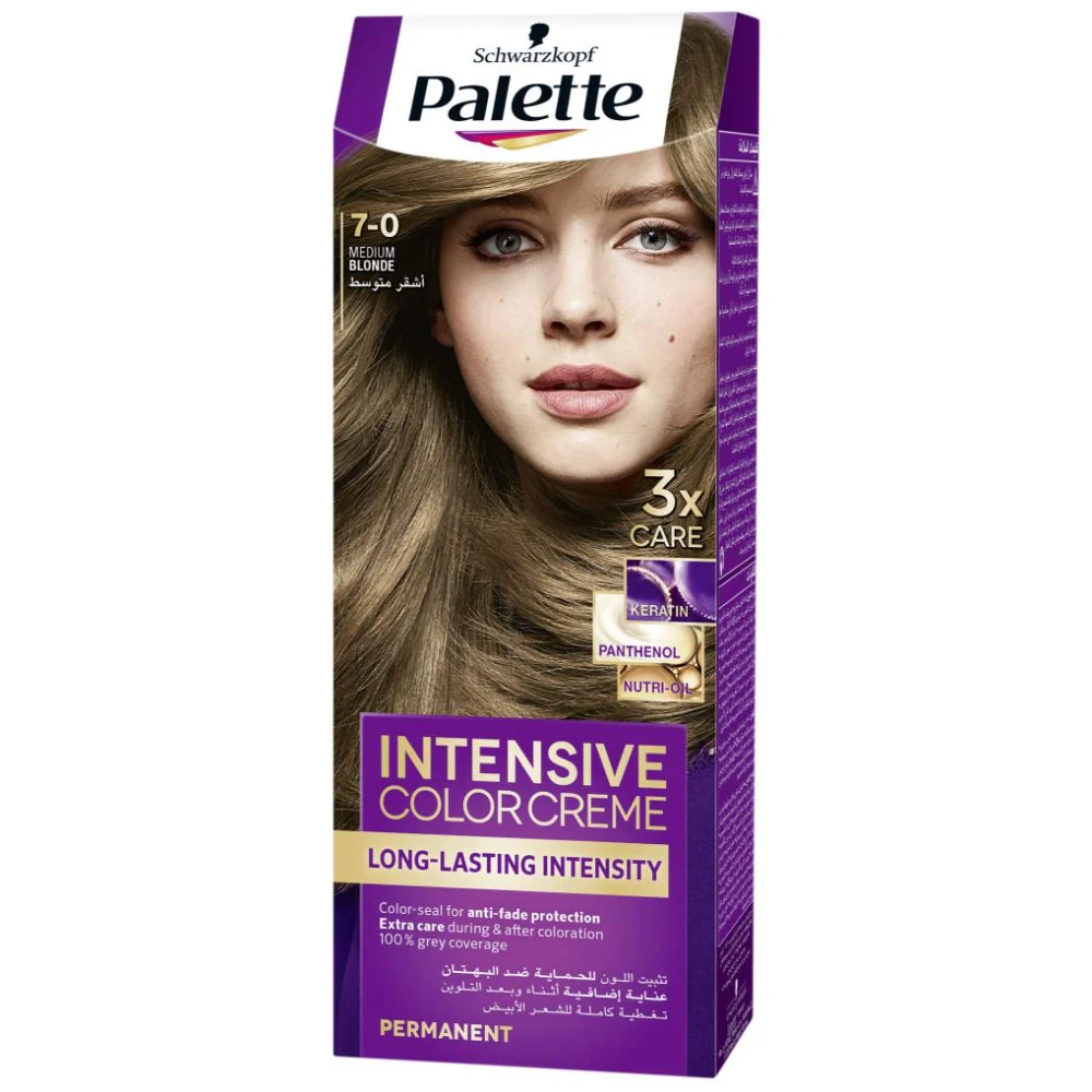 Palette Hair Coloration 7-0 Med Blonde