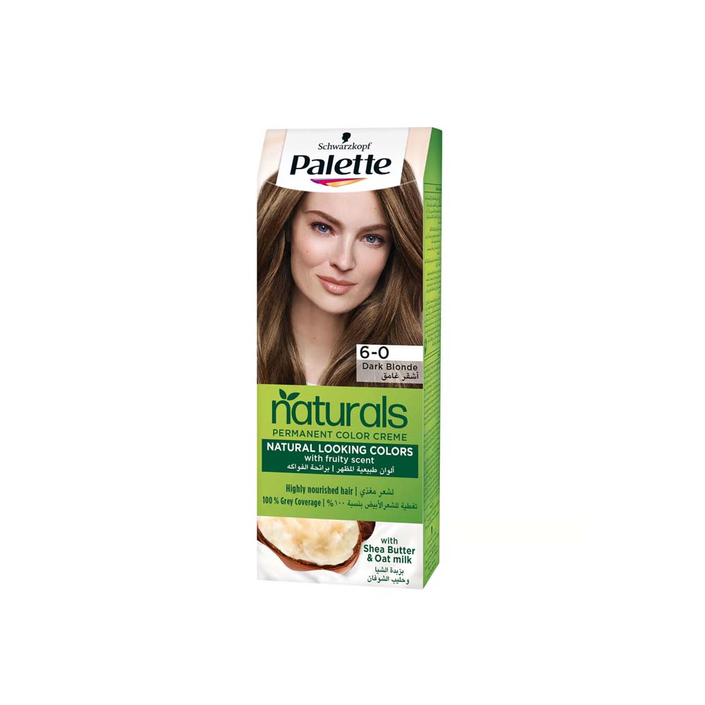 Palette Permanent Naturals Color Cream - 6.0 Dark Blond