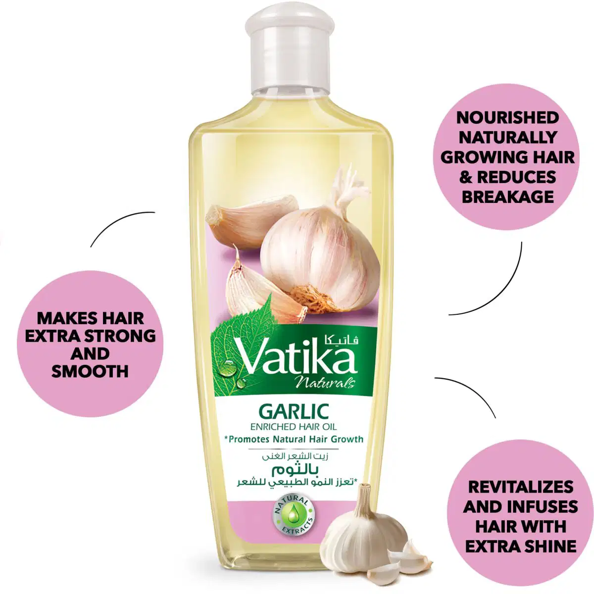 Dabur Vatika Garlic Hair Oil 300 ML