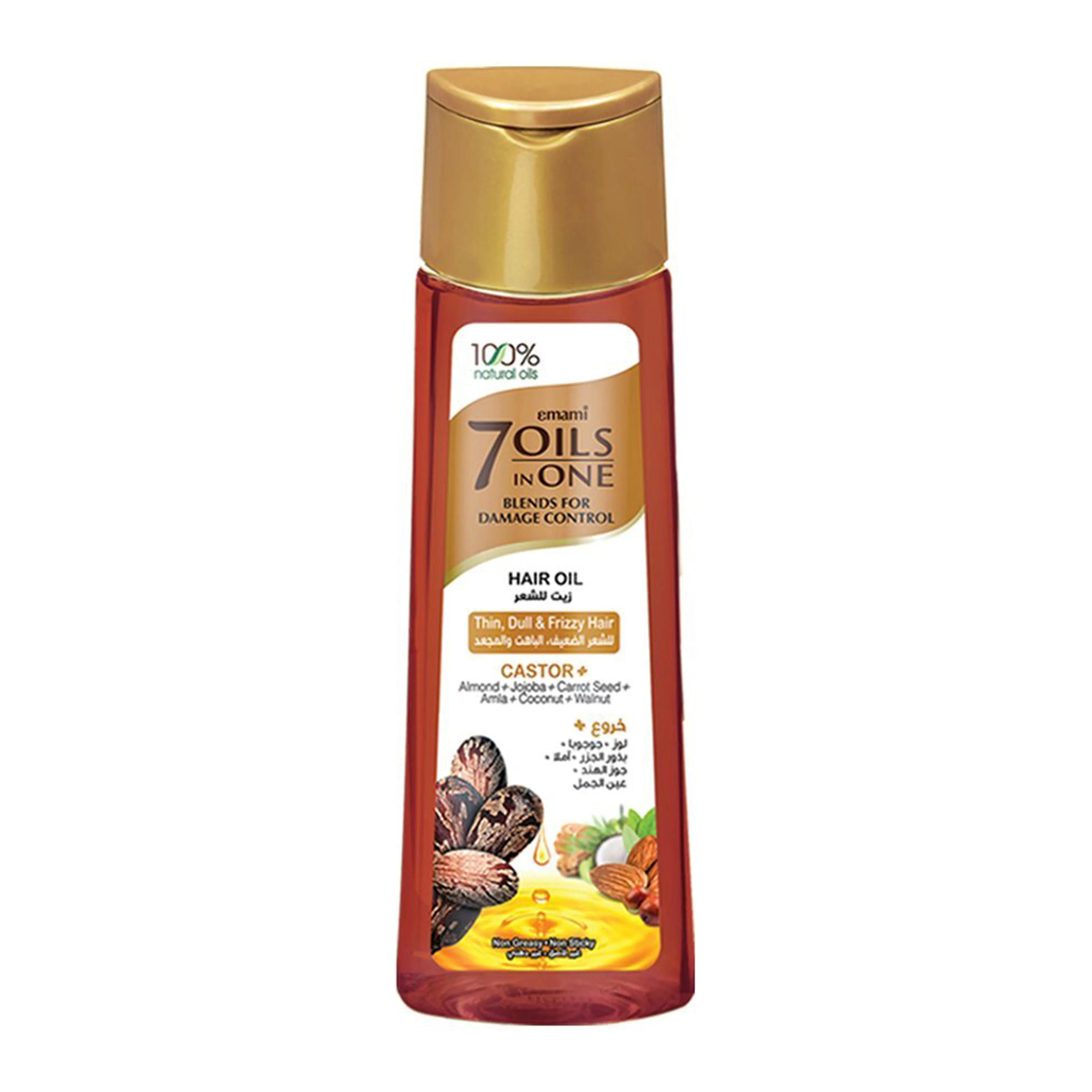 Emami 7 Oil Castor Hair Oil 200 ML