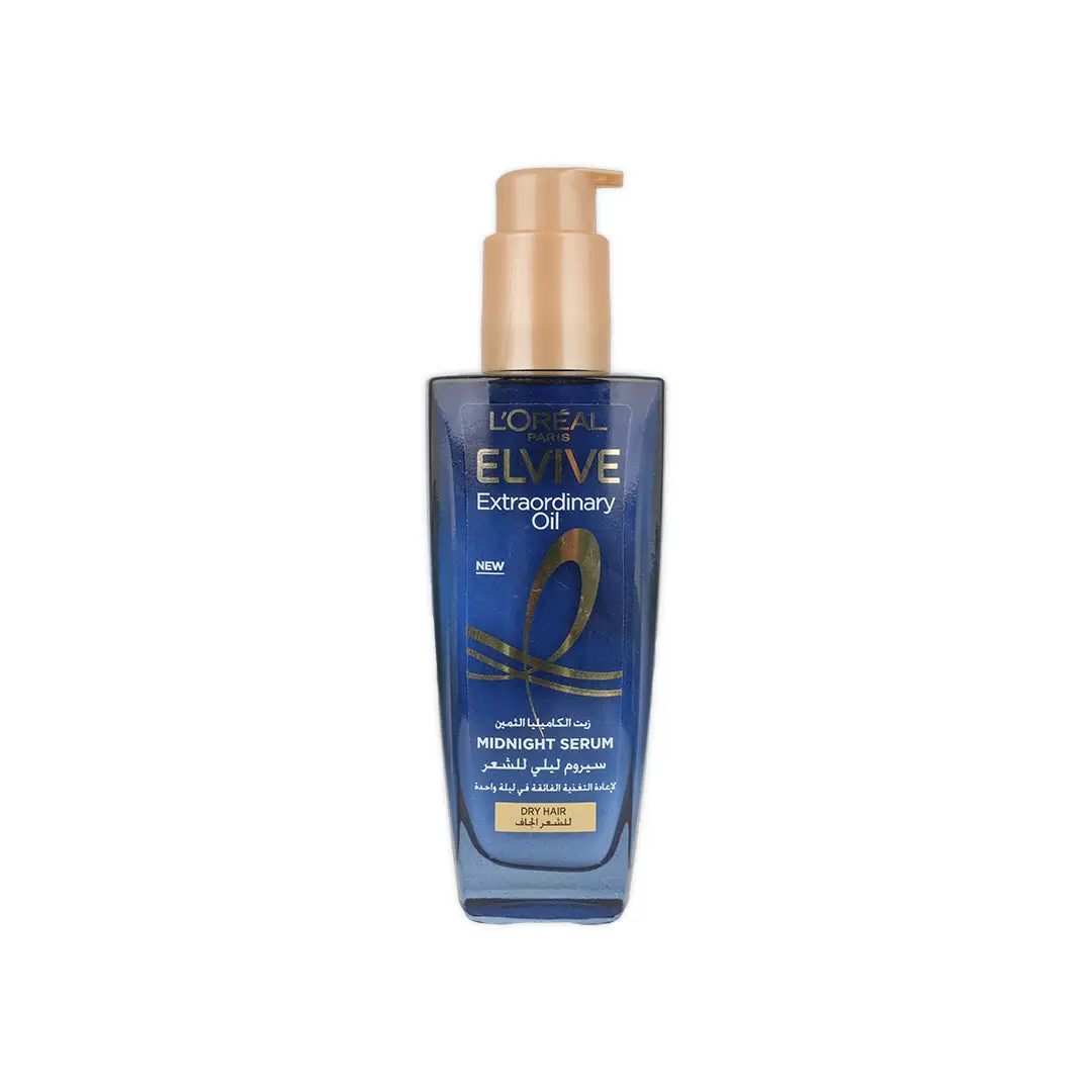 Elvive Extraordinary Oil Midnight Serum for Dry Hair, 100ML