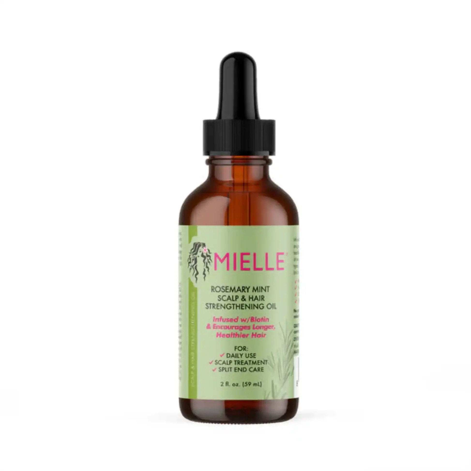 Mielle Organics Rosemary Mint Blend Scalp & Hair Strengthening Oil, 59ML