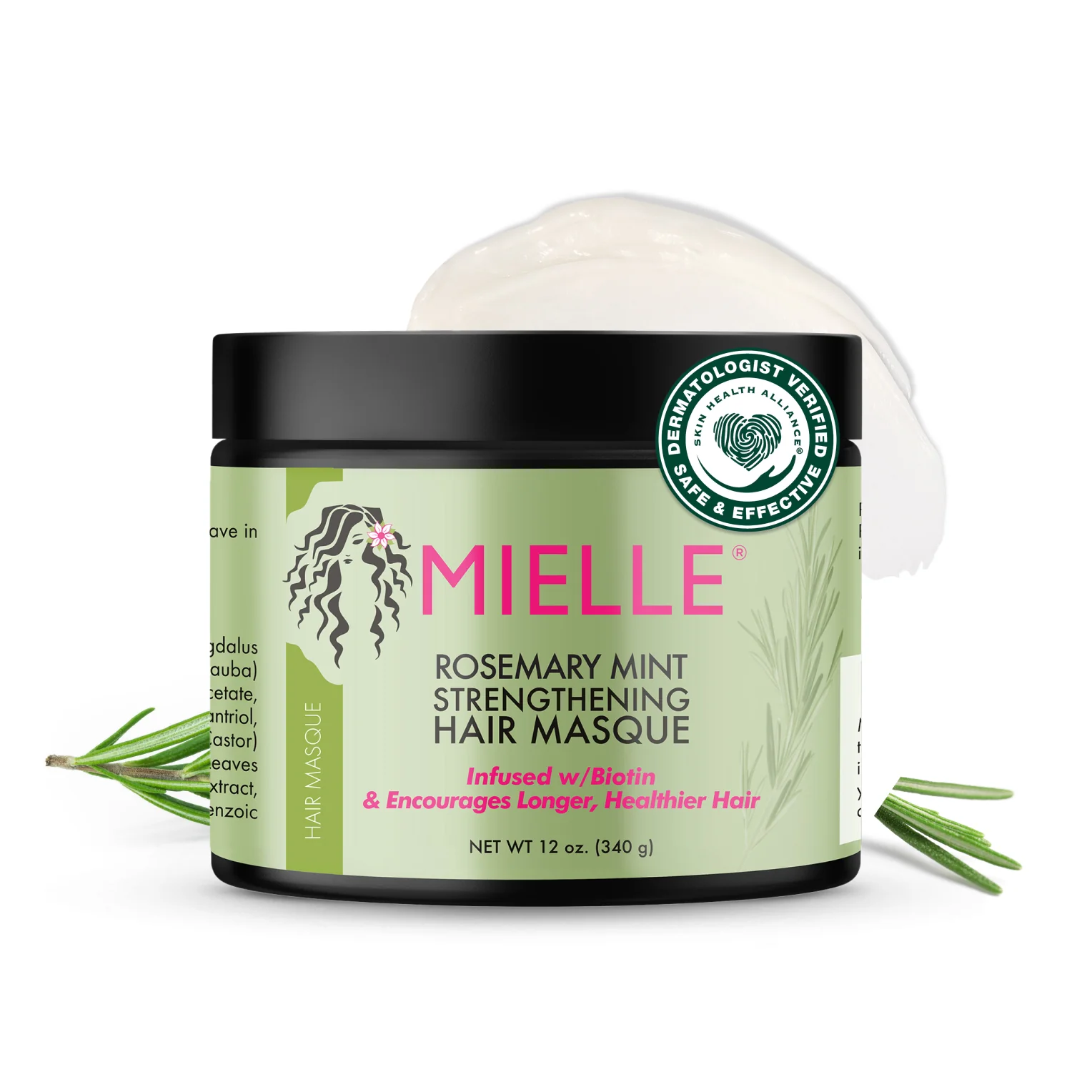 Mielle Rosemary Mint Strengthening Hair Masque, 350ML
