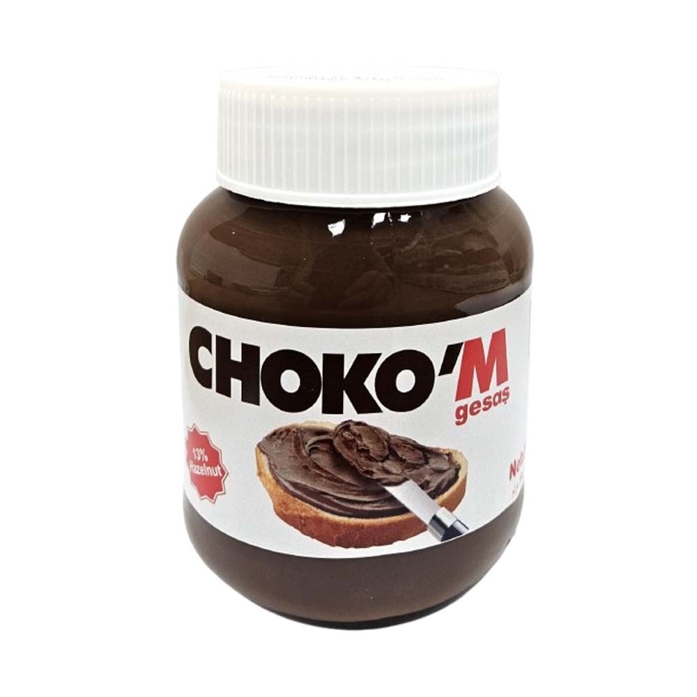 Gesas Choko M Hazelnut Cocoa Cream Spread JAR, 350g