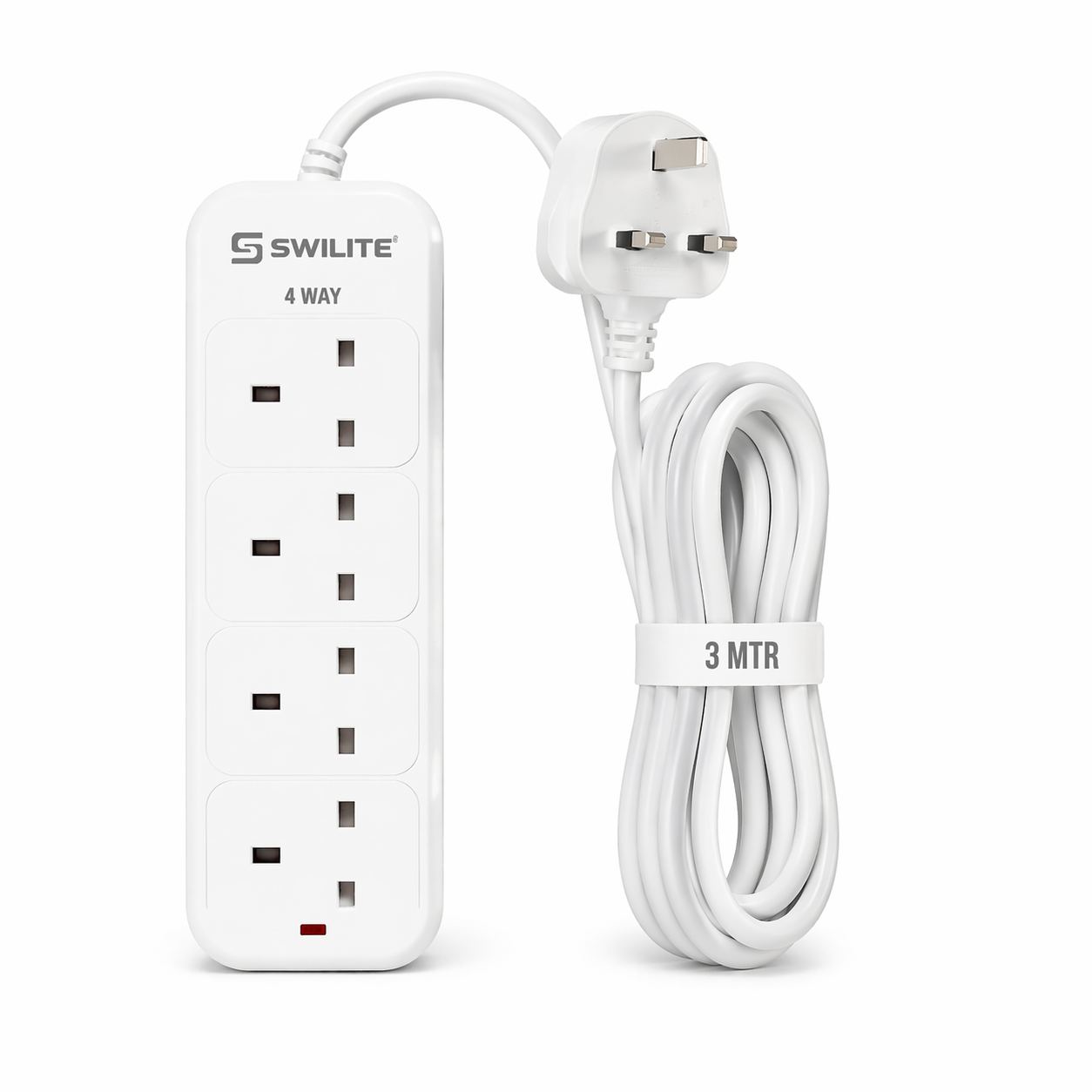 SWILITE 4 WAY 3 MTR WHITE