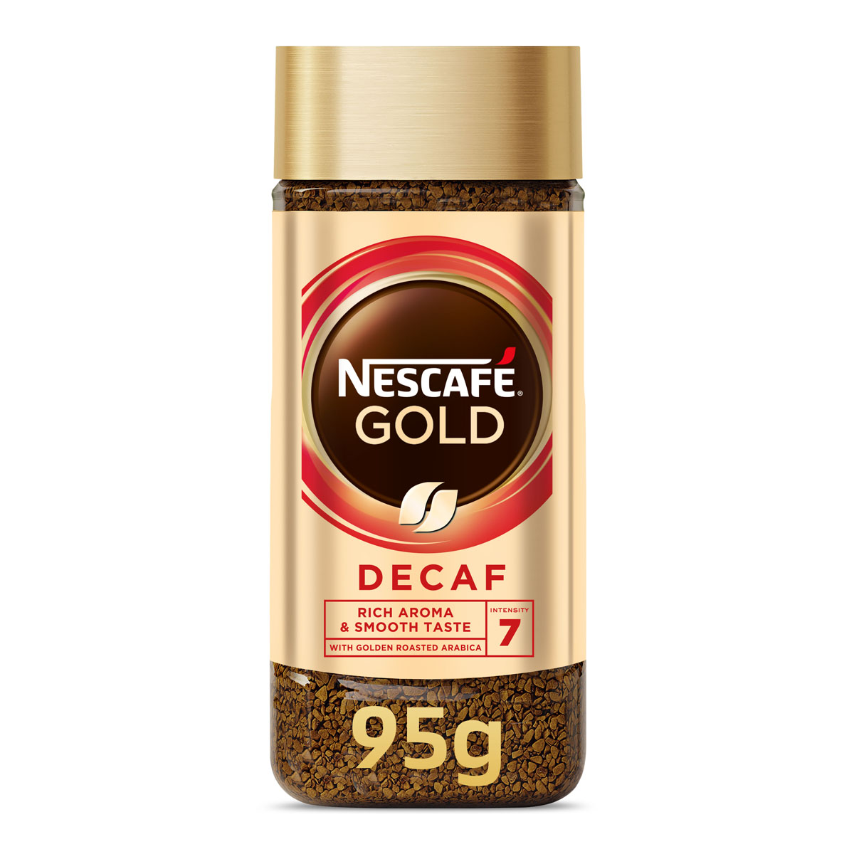 Nescafe Gold Decaf Rich Aroma & Smooth Instant Coffee, 95gm