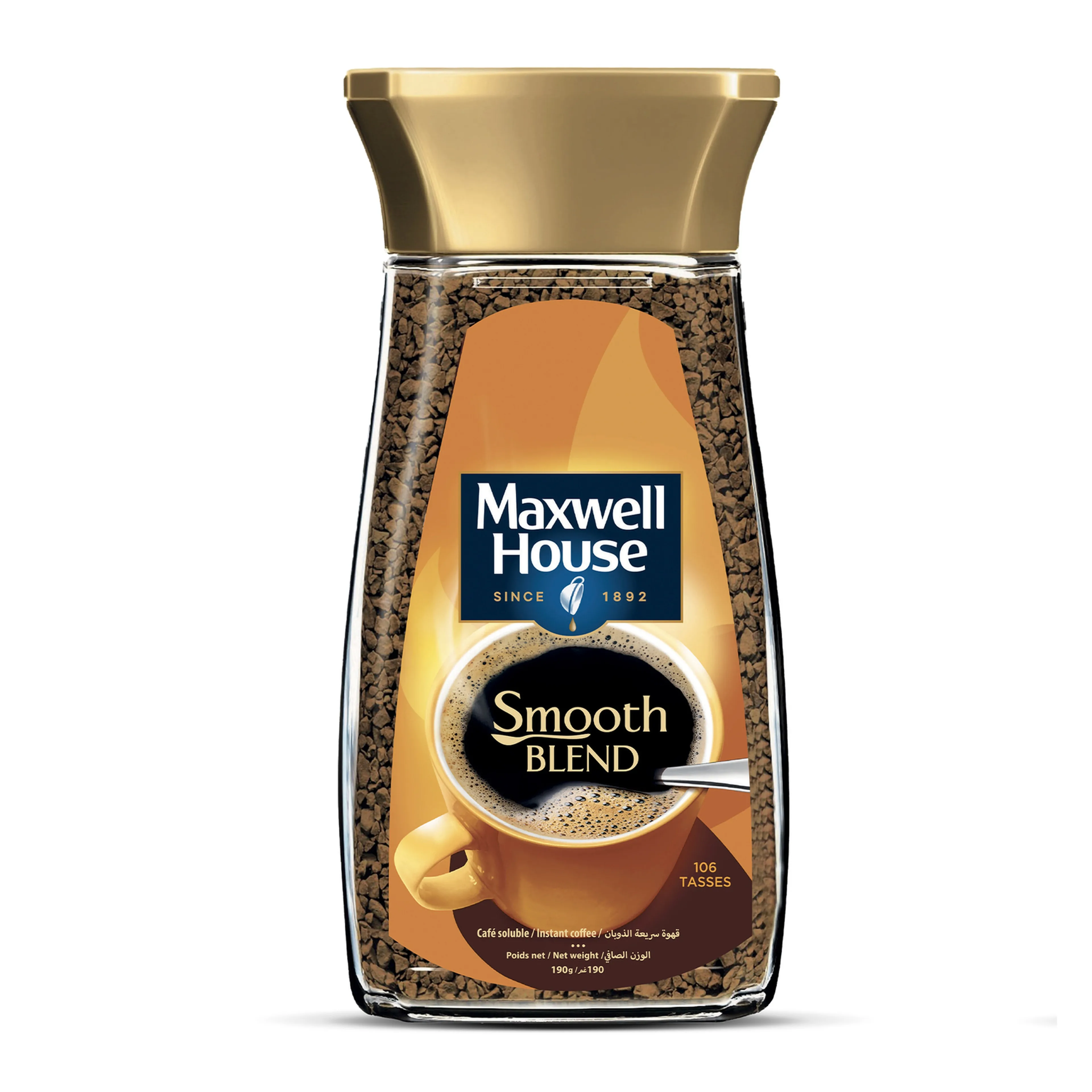 Maxwell House Coffee Smooth Blend, 190gm